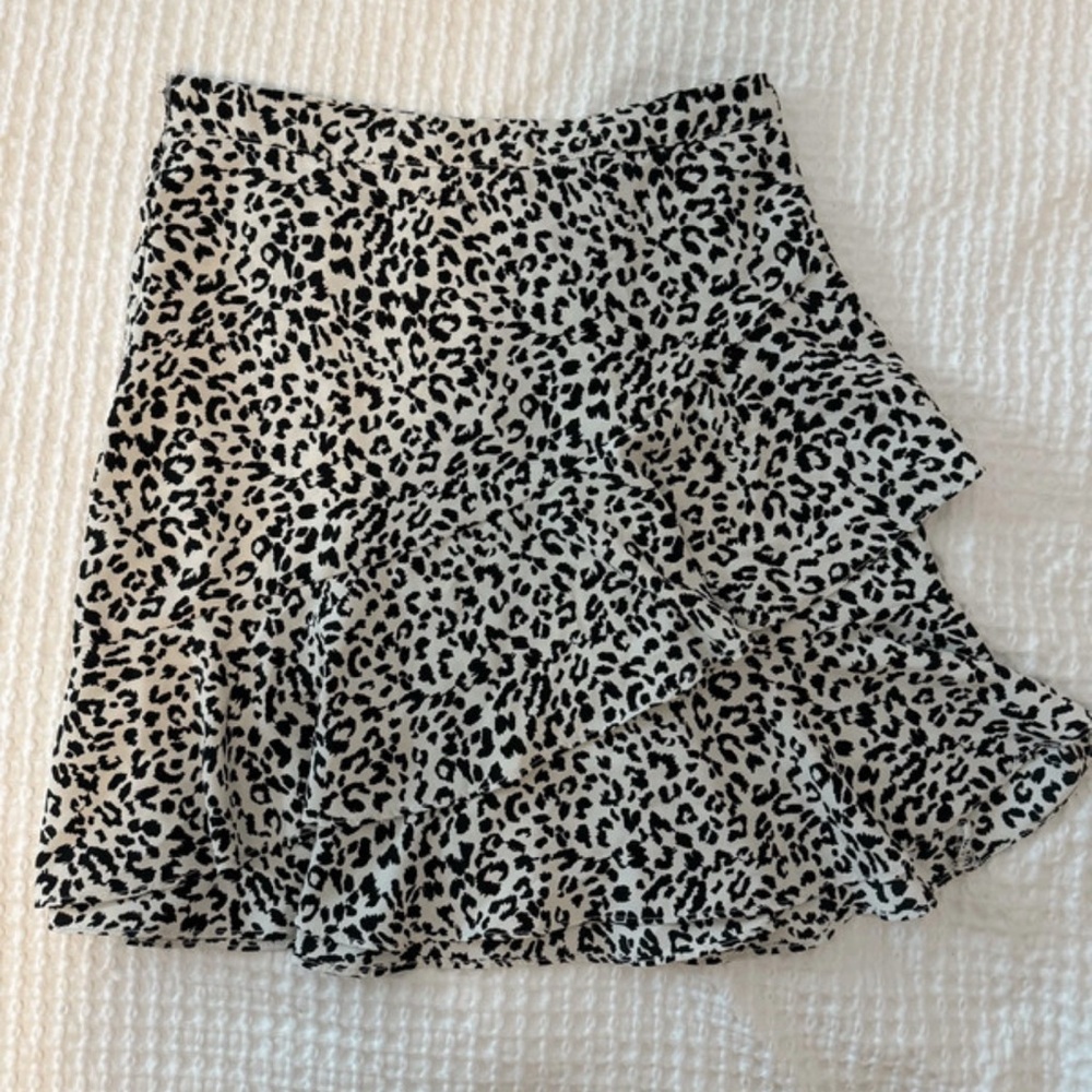 Ruffle Mini Skirt